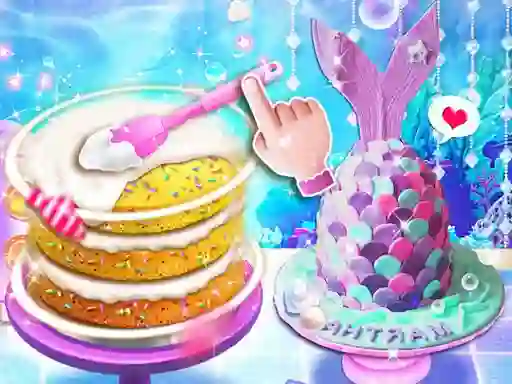 Permainan Unicorn Chef Design Cake talian