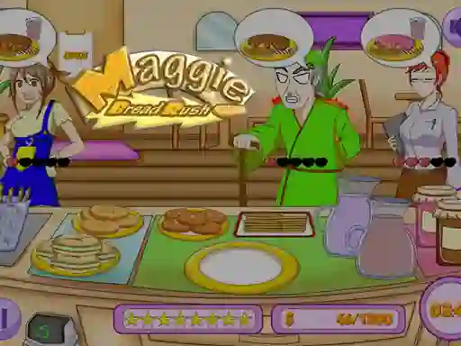 Permainan Maggie Bread Rush talian