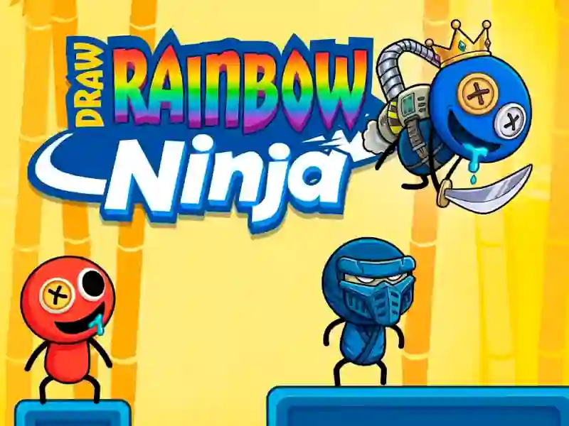 Permainan Draw Rainbow Ninja talian