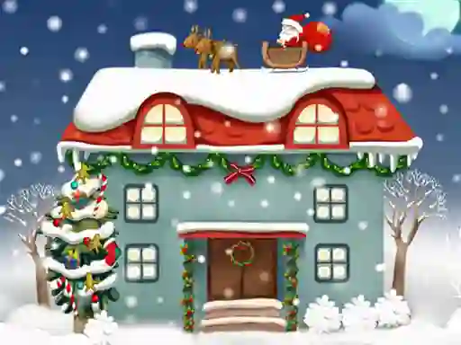Permainan Christmas Rooms Differences talian