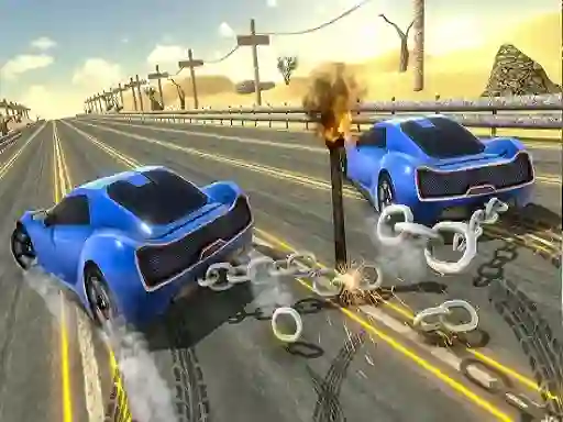 Permainan Chain Car Stunt talian