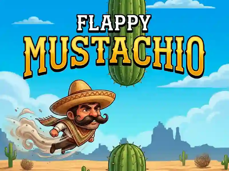 Permainan Flappy Mustachio talian