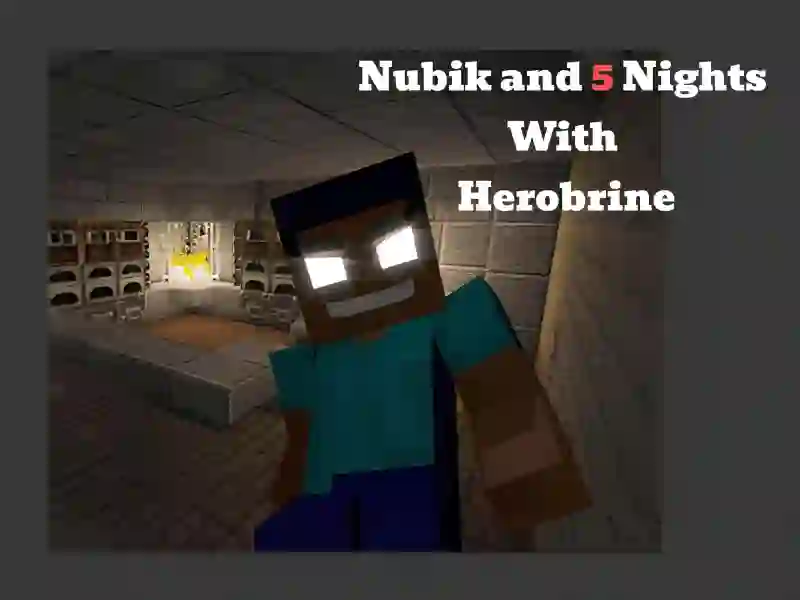 Permainan Nubik And 5 Nights With Herobrine talian
