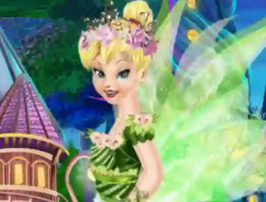 Permainan Forest fairy dressup talian