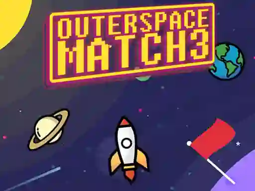 Permainan Outerspace Match 3 talian