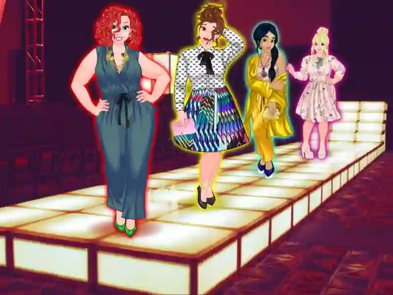 Permainan Princesses Runway Plus talian