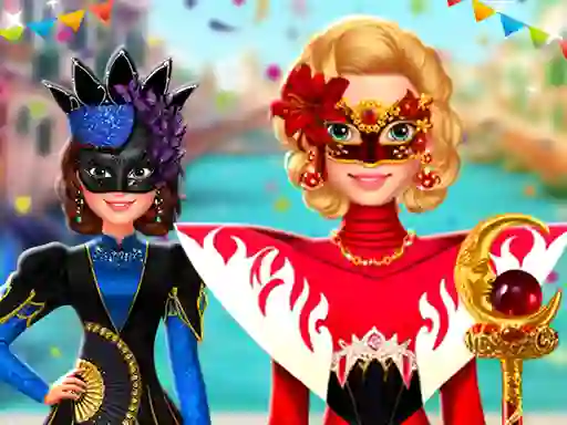 Permainan Ellie and Friends Venice Carnival talian