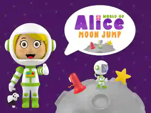 Permainan World of Alice Moon Jump talian