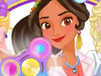 Permainan Princess Fidget Spinners talian