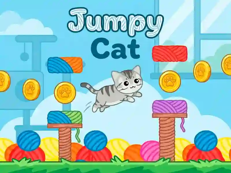 Permainan Jumpy Cat talian