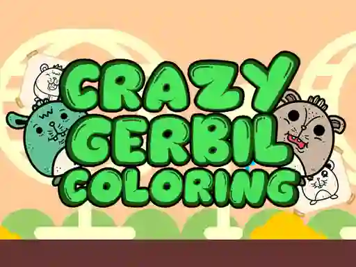 Permainan Crazy Gerbil Coloring talian