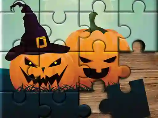 Permainan Halloween Puzzle talian