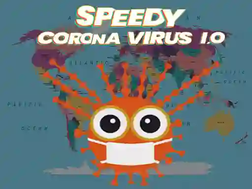 Permainan Speedy Corona Virus.io talian