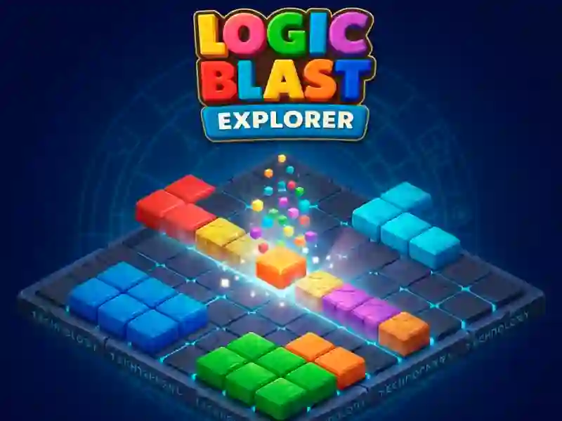 Permainan Logic Blast Explorer talian