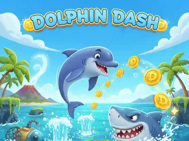 Permainan Dolphin Dash talian