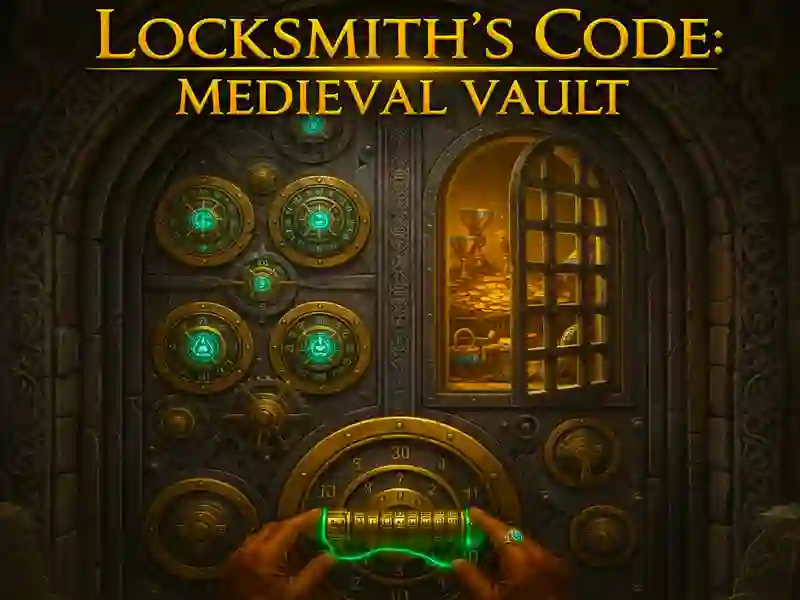 Permainan Locksmith's Code Medieval Vault talian