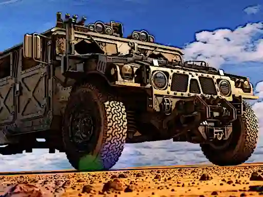 Permainan Military Transport Vehicle talian