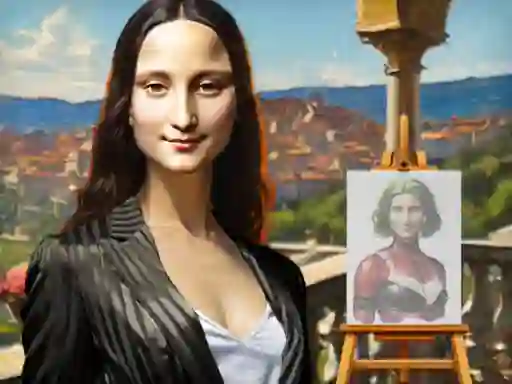 Permainan Mona Lisa Fashion Experiments talian