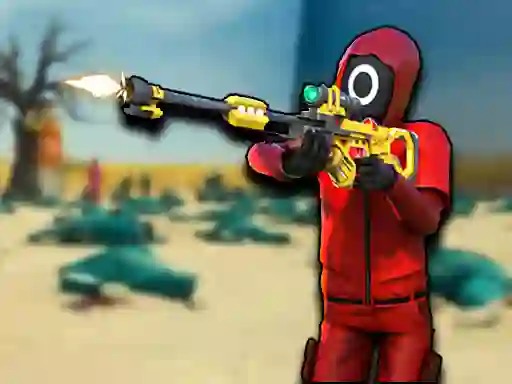 Permainan Squid Game Sniper Shooter talian
