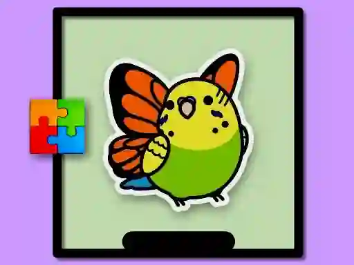 Permainan Cute Budgie Puzzle talian