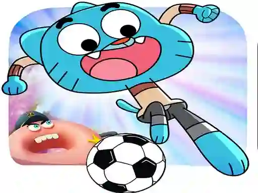 Permainan Gumball Soccer Game talian