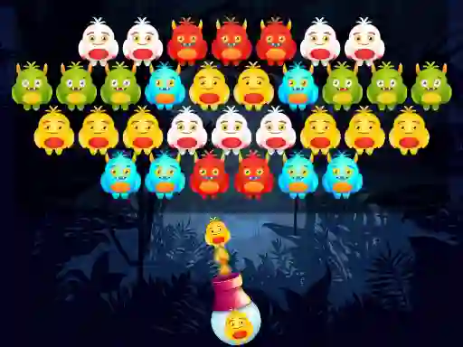 Permainan Monster Bubble Shooter talian