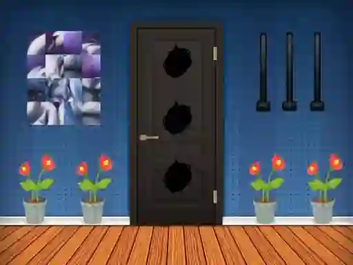 Permainan Metal House Escape talian