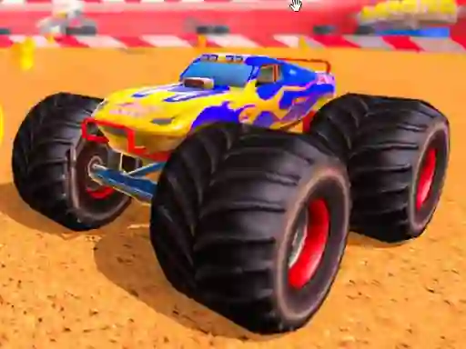 Permainan Monster truck Offroad Stunts talian