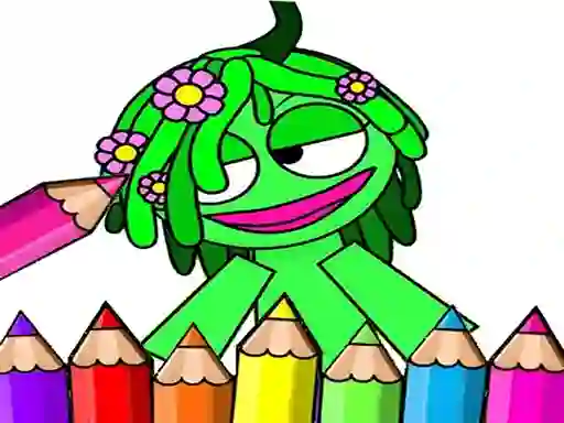 Permainan Sprunki Coloring Music Anime talian