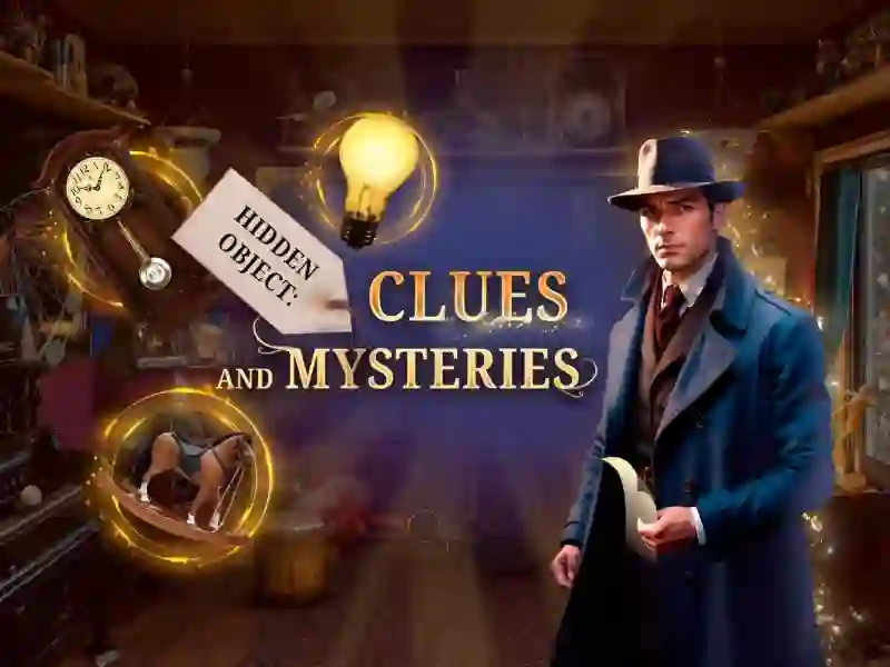 Permainan Hidden Object: Clues and Mysteries talian