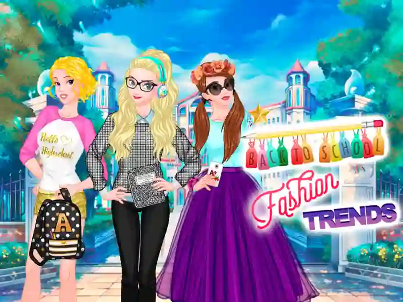 Permainan Back To School Fashion Trends talian