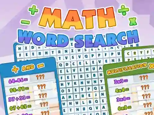 Permainan Math Word Search talian