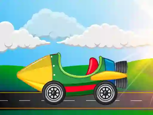 Permainan Colorful Vehicles Memory talian
