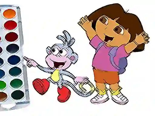 Permainan Cute Girl Coloring Book talian
