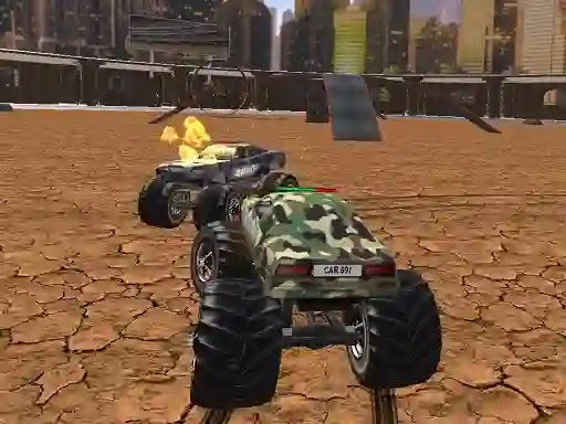 Permainan Demolition Monster Truck Army talian