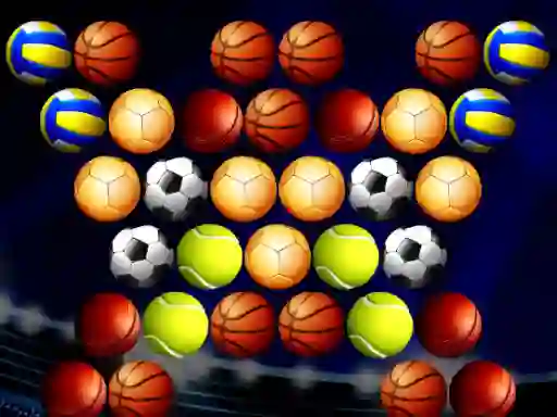 Permainan Bubble Shooter Golden Football talian