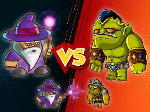 Permainan Wizard vs. Orcs talian