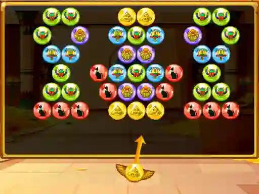 Permainan Bubble Shooter Egypt talian