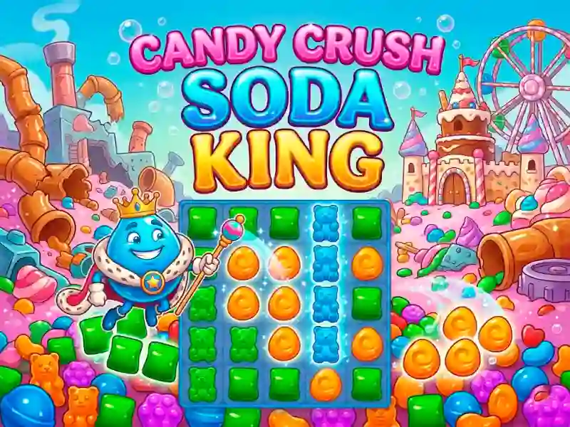 Permainan Candy Crush Soda King talian