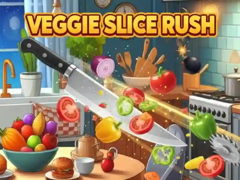 Permainan Veggie Slice Rush talian