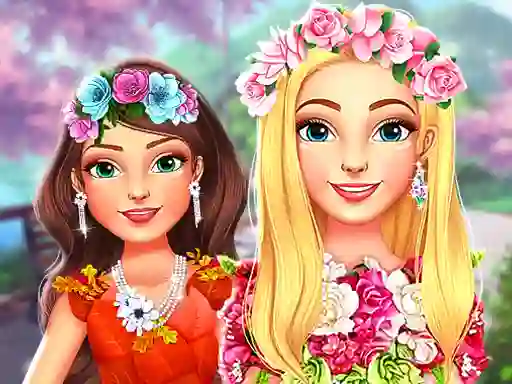 Permainan My Dreamy Flora Fashion Look talian