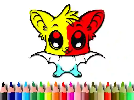 Permainan Cute Bat Coloring Book talian