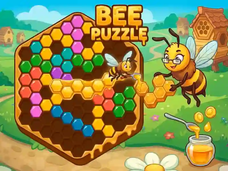 Permainan Bee Puzzle talian