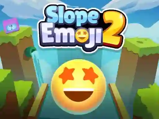 Permainan Slope Emoji 2 talian