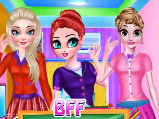 Permainan BFF High School Style talian