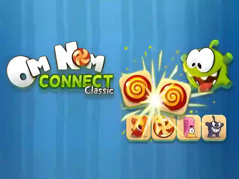 Permainan Om Nom Connect Classic talian