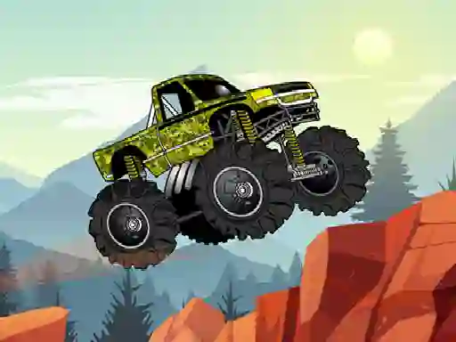 Permainan Monster Truck 2D talian