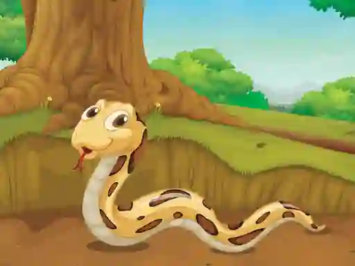 Permainan Scary Reptiles Coloring talian