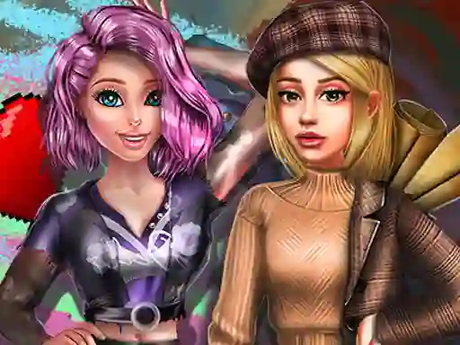 Permainan 2022 Dark Academia to Egirl Dress up talian