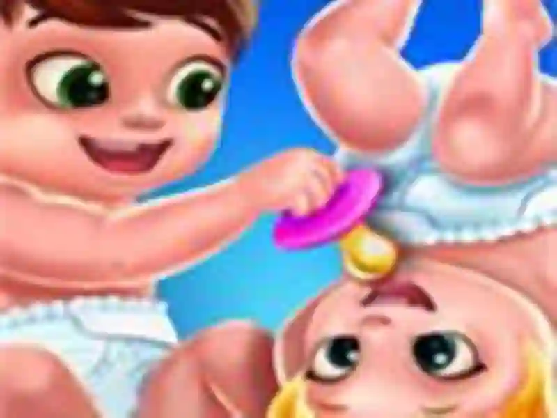 Permainan Baby Twins Caring Day talian